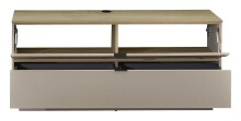 Wohnwand >Ina< (5-teilig) in Cashmere / Riva Eiche Dekor - 280x185x44cm (BxHxT)
