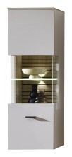 Wohnwand >Ina< (5-teilig) in Cashmere / Riva Eiche Dekor - 280x185x44cm (BxHxT)