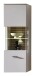 Wohnwand >Ina< (5-teilig) in Cashmere / Riva Eiche Dekor - 280x185x44cm (BxHxT)