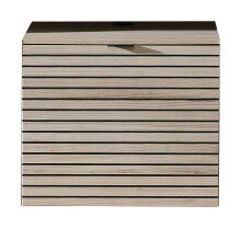 Wohnwand >Ina< (7-teilig) in Cashmere / Riva Eiche Dekor - 340x185x44cm (BxHxT)