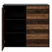 Kommode >Texas< in schwarzstahl / texas oak, Holzwerkstoff - 118x97x41cm (BxHxT)