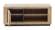 Wohnwand >Greno< (3-teilig) in Wildeiche - 134x142x54 (BxHxT)