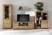 Wohnwand >Greno< (3-teilig) in Wildeiche - 367x200x54 (BxHxT)