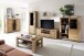 Wohnwand >Greno< (3-teilig) in Wildeiche - 367x200x54 (BxHxT)