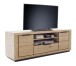 Wohnwand >Greno< (3-teilig) in Wildeiche - 367x200x54 (BxHxT)