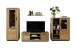 Wohnwand >Greno< (2-teilig) in Wildeiche - 275x142x54 (BxHxT)