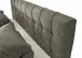 Boxspringbett >Oregon< Liegefläche 180x200 cm, H3/H4, in dunkelbraun - 200x121x210 (BxHxT)