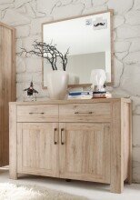 Sideboard >Lupo< in Sanremo Dekor, Holzwerkstoff -...