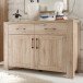 Sideboard >Lupo< in Sanremo Dekor, Holzwerkstoff - 127x89x42cm (BxHxT)