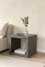 Regalwürfel >Mix< (2er-Set) in graphit Dekor - 26x26x22 (BxHxT)