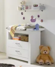 Babyzimmer-Komplettset >Nana< (4er-Set) in weiss...