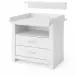 Babyzimmer-Komplettset >Nana< (4er-Set) in weiss matt - 104x97x71 (BxHxT)