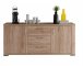 Sideboard >Montreal< 2 Türen, 3 Schübe, in sanremo hell - 192x87x45 (BxHxT)