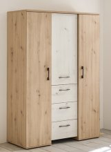 Drehtürenschrank >Micha< in asteiche / artisan...
