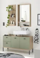 Badezimmer-Set >Coco< (3-teilig) in Asteiche Dekor...