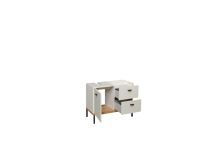 Badezimmer-Set >Coco< (2-teilig) in Asteiche Dekor / weiss - 79x200x38 (BxHxT)