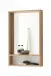 Badezimmer-Set >Coco< (2-teilig) in Asteiche Dekor / weiss - 79x200x38 (BxHxT)