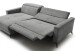 Polsterecke >Trouble< elektrische Relaxfunktion, mittelgrau - 251x81x165cm (BxHxT)