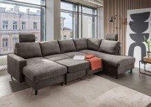 Wohnlandschaft >Pris<  U-Form, Funktionen -...