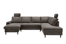 Wohnlandschaft >Pris<  U-Form, Funktionen - 153x305x75x200 (LxBxHxT)