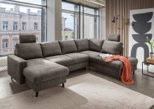 Wohnlandschaft >Pris<  U-Form, Funktionen -...