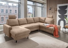 Wohnlandschaft >Pris<  U-Form, Funktionen,...