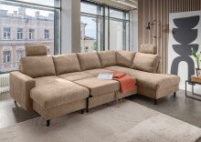 Wohnlandschaft >Pris<  U-Form, Funktionen,...