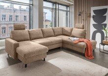 Wohnlandschaft >Pris<  U-Form, Funktionen,...