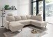 Wohnlandschaft >Pris< U-Form, Funktionenn, cord beige - 153x305x75x200 (LxBxHxT)