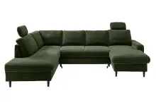 Wohnlandschaft >Pris< U-Form, Funktionen, cord...