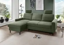 Ecksofa >Pris< Schlaffunktion, Stauraum,...