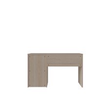 Schreibtisch >CAPAIA< in Riva Eicha Dekor / Salbei - 123,6x75,5x52,7cm (BxHxT)