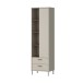 Regal >MILLES< in Sandfarbig - 58,9x201,6x41,5cm (BxHxT)