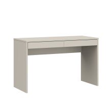 Schreibtisch >MILLES < in Sandfarbig - 124,8x77,3x53,1cm (BxHxT)