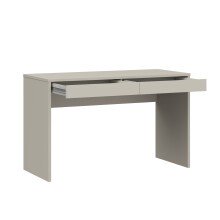 Schreibtisch >MILLES < in Sandfarbig - 124,8x77,3x53,1cm (BxHxT)