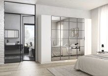 Drehtürenschrank >Acero< in alpinweiß /...