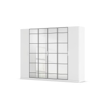 Drehtürenschrank >Acero< in alpinweiß /...