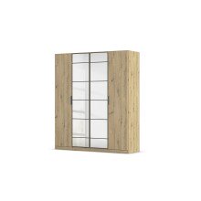 Drehtürenschrank >Acero< in Eiche Artisan /...