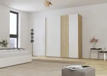 Schwebetürenschrank >Mosbach< in Glas...