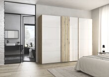 Schwebetürenschrank >Mosbach< in Glas...