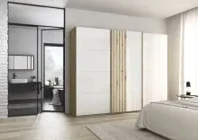 Schwebetürenschrank >Mosbach< in Glas...
