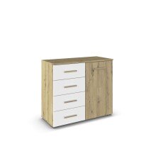 Kommode >Mosbach< in Eiche Artisan /...