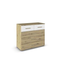 Schubkastenkommode >Mosbach< in Eiche Artisan /...