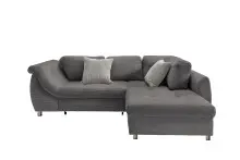 Polsterecke >Allin< Bettfunktion, grau / silber,...