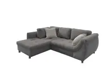 Polsterecke >Allin< Schlaffunktion, grau / silber ,...