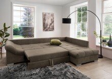 Polsterecke >Althea< Schlaffunktion, Rutsche, Bezug...