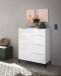 Kombikommode >Santorin< inkl. Gestell, in Weiß - 90x112x40cm (BxHxT)