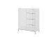 Kombikommode >Santorin< inkl. Gestell, in Weiß - 90x112x40cm (BxHxT)