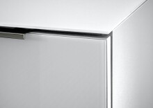 Sideboard >Santorin< inkl. Gestell, in Weiß - 134x112x40cm (BxHxT)