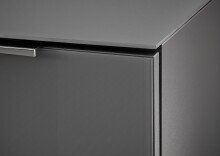 Sideboard >Santorin< inkl. Gestell, in Anthrazit - 134x112x40cm (BxHxT)